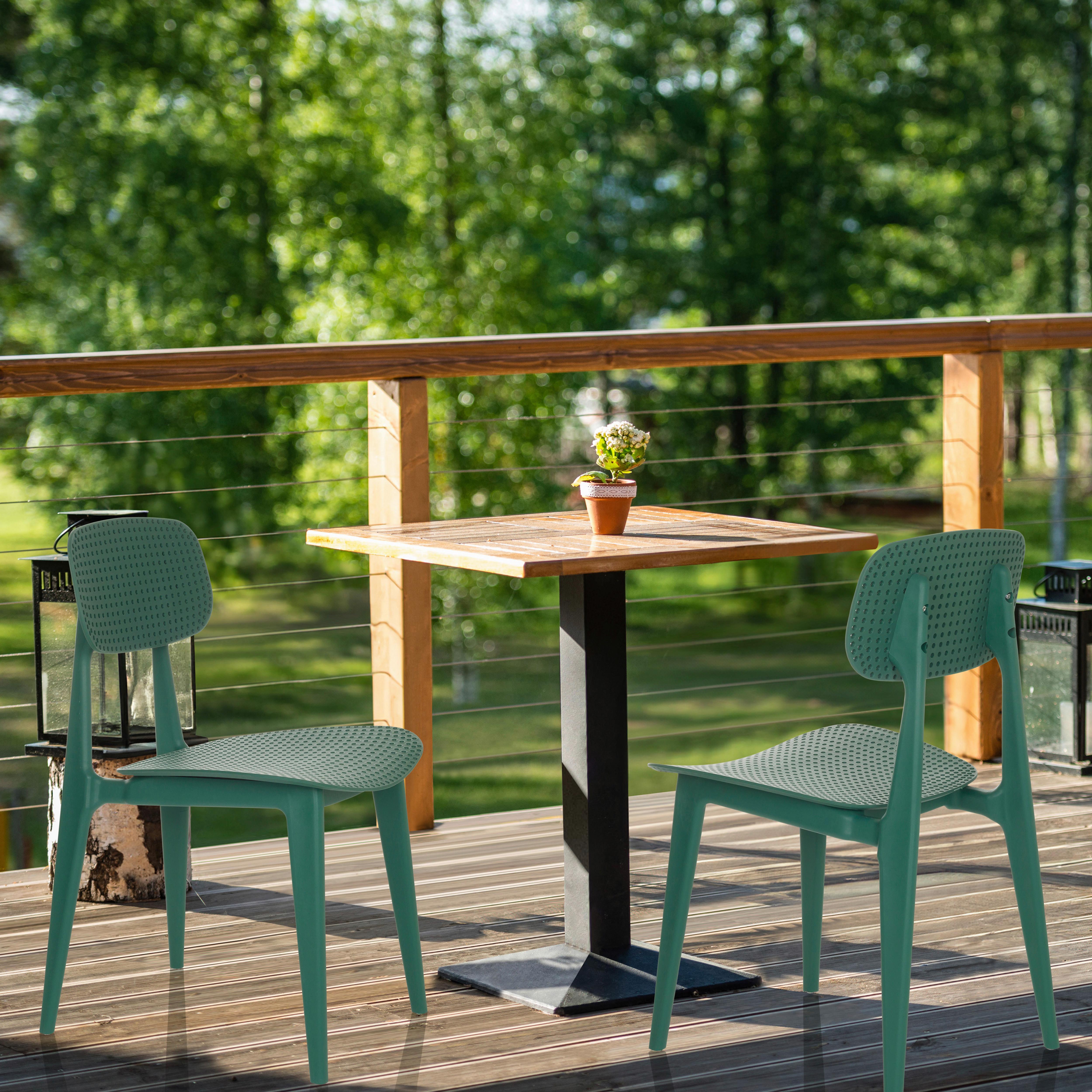 Gartensessel Artifo Hol Kunststoff - Grün, Basics, Kunststoff (42/79/51cm) - MID.YOU
