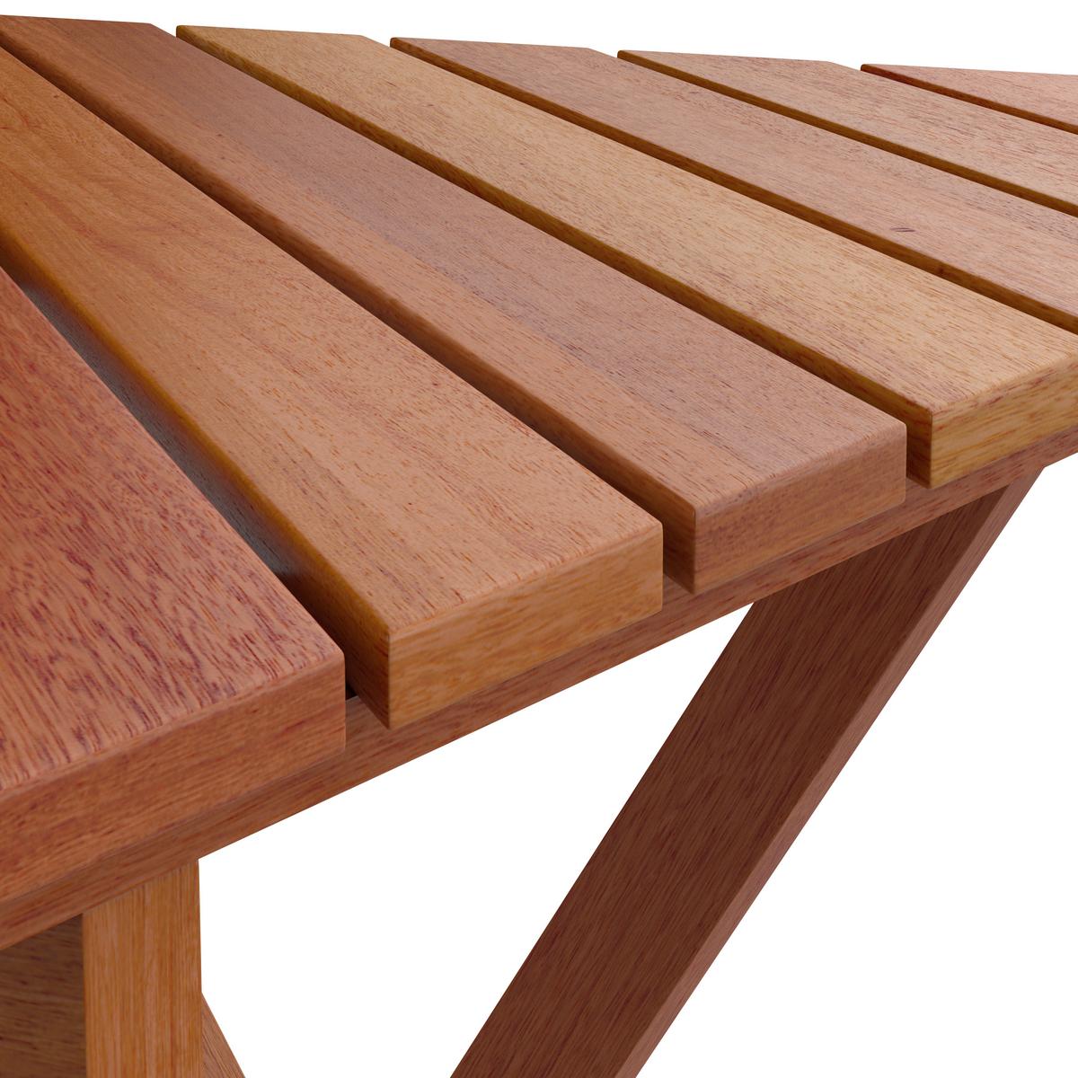 Balkonmöbel Set Simone Holz - Naturfarben, MODERN, Holz - James Wood