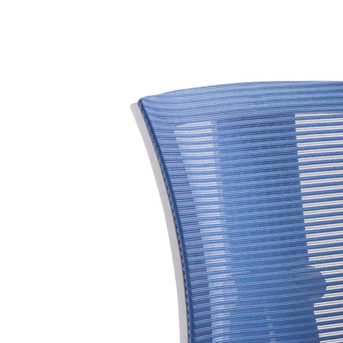 Drehstuhl My Flexo Mit Wippfunktion Schwarz/Blau - Blau/Schwarz, MODERN, Kunststoff/Textil (59/90/65cm) - MID.YOU