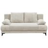Schlafsofa Sally Hellgrau B: 211 cm - Hellgrau/Schwarz, KONVENTIONELL, Textil (211/96/105cm) - MID.YOU