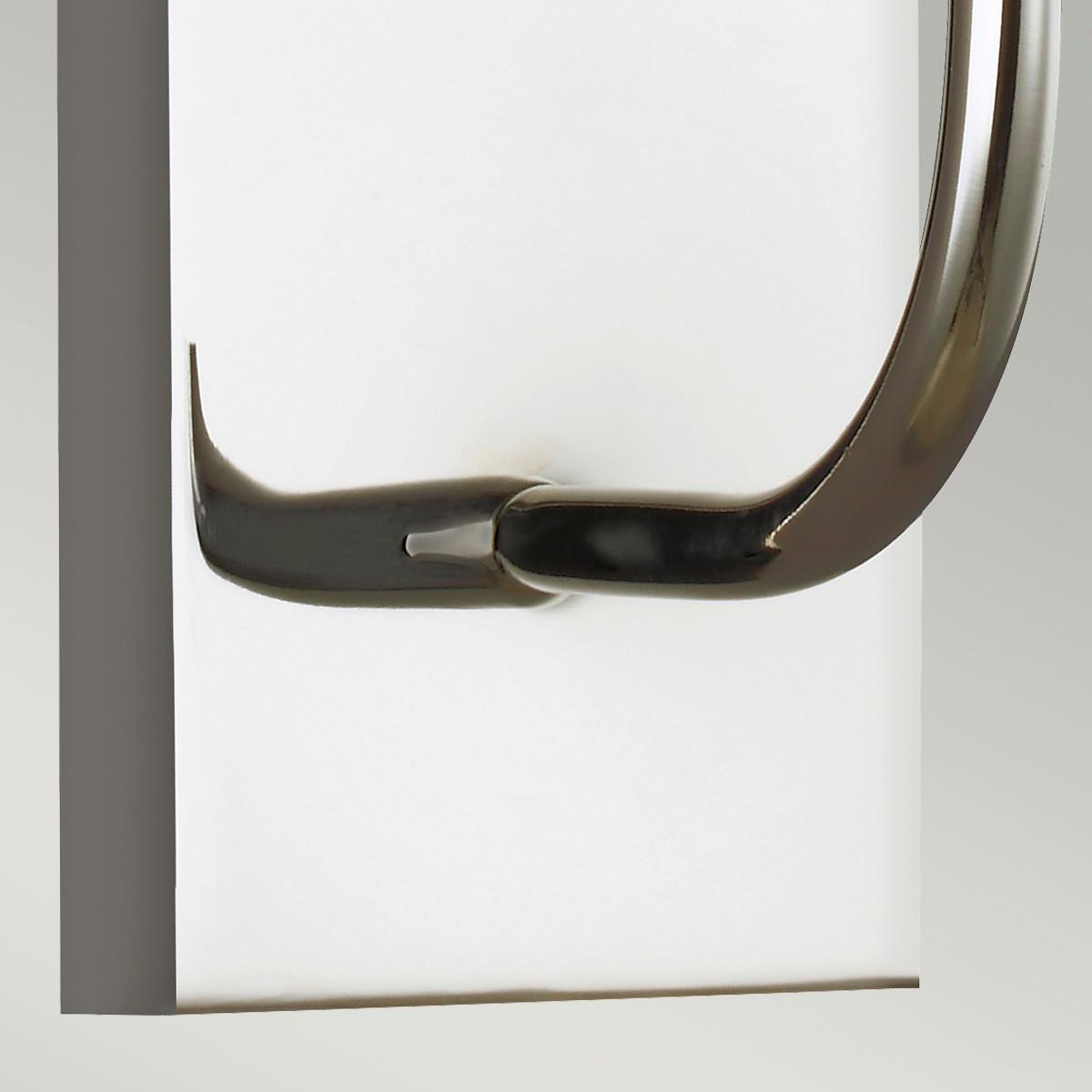 Wandleuchte Fe-Brianna1-Pn - Nickelfarben, KONVENTIONELL, Metall (10.2/35.9/14.3cm) - Elstead Lighting