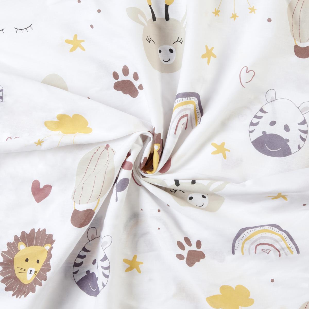 DĚTSKÉ POVLEČENÍ Sandy, 40/60+100/135cm - bílá, Moderní, textil (100/135cm) - Premium Living