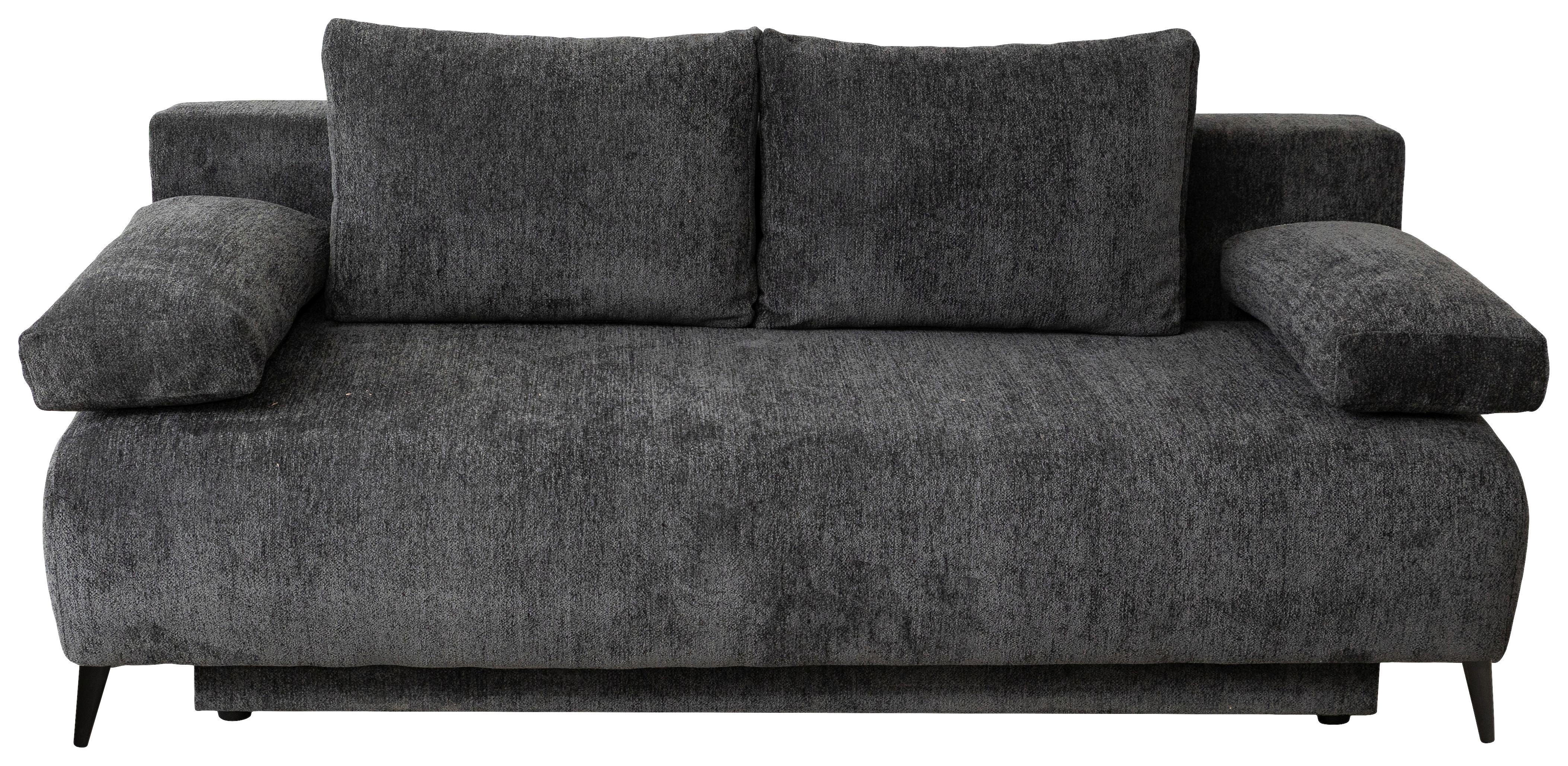 Schlafsofa Time Anthrazit, B: 200 cm