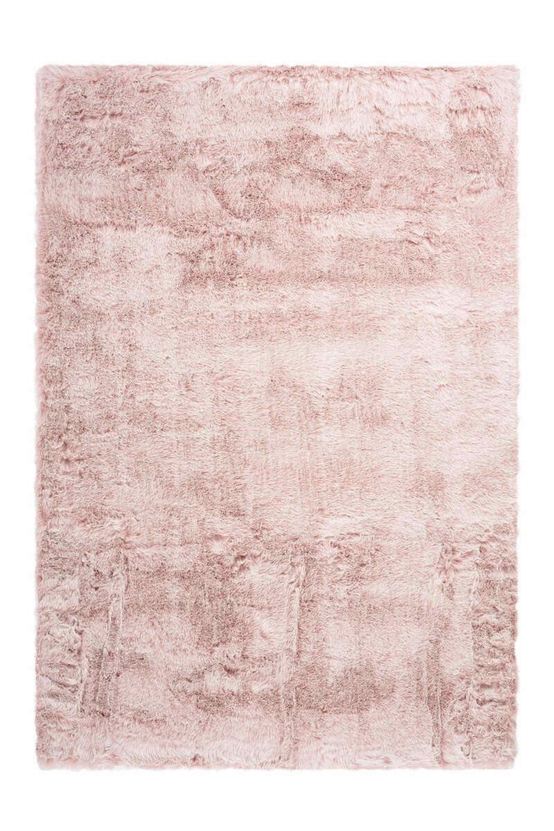 Hochflor Teppich Rosa Tender 80x150 Cm - Rosa, Design, Textil (80/150cm) - Kayoom