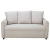 2-Sitzer-Sofa Aladin Beige B: 161,5 cm - Beige/Schwarz, Basics, Textil (161,5/89/89cm) - P & B