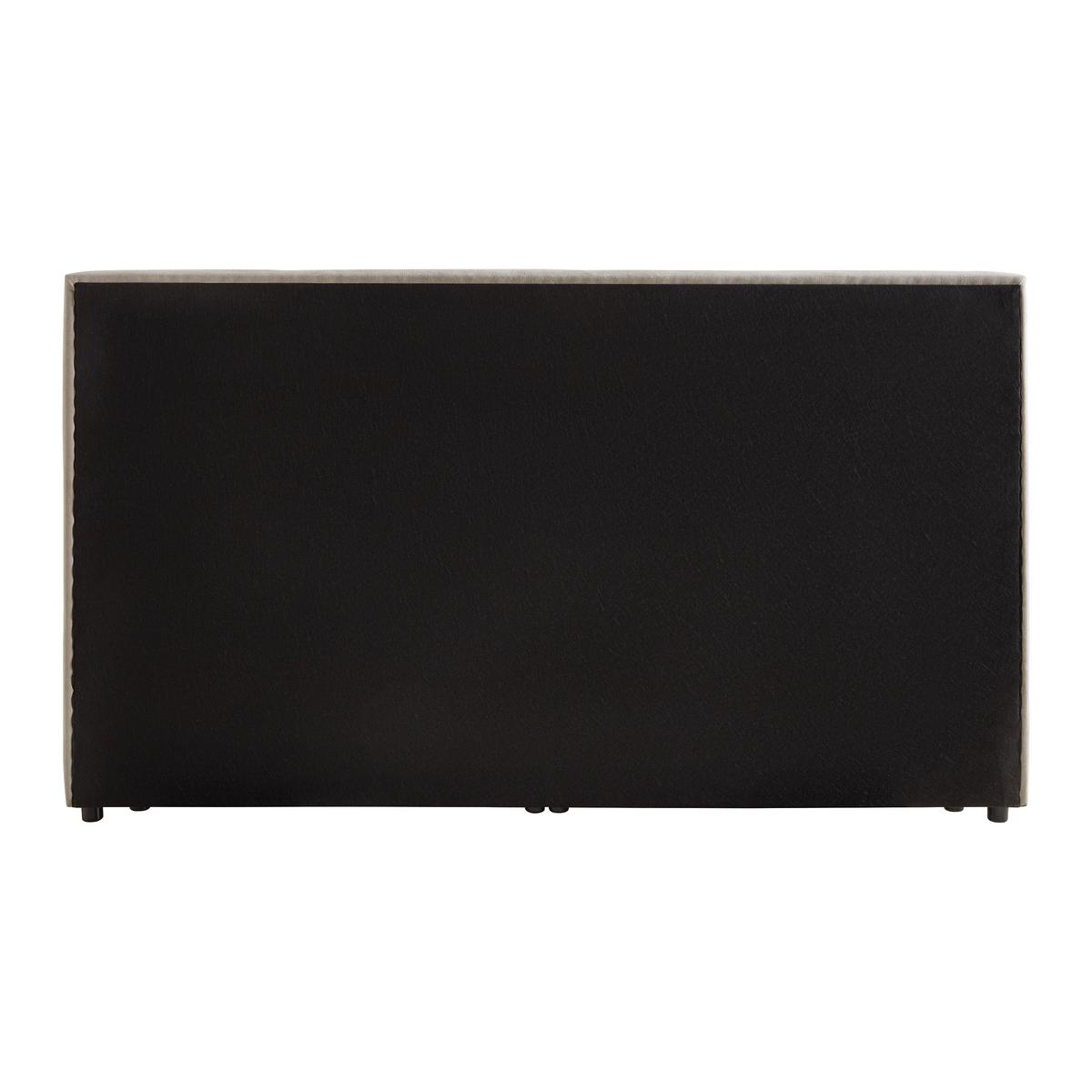 Postel boxspring s toperem, 180x200 cm, béžová - černá/béžová, Moderní, kov/dřevo (180/200cm) - Bessagi Home