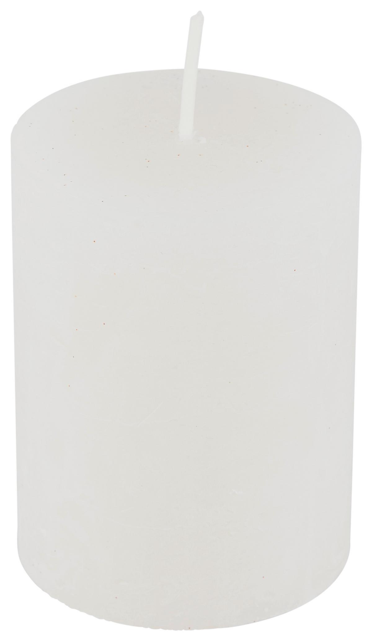 Stumpenkerze Saphira Hellgrau D/H: 6,8/9 cm - Hellgrau, Basics (6,8/9cm) - Ondega