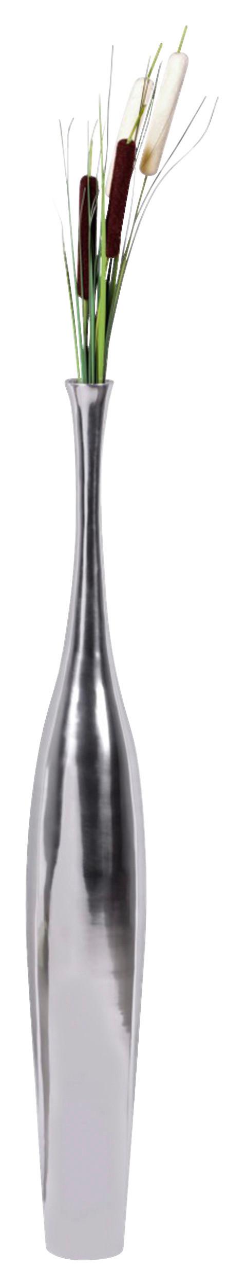 Dekovase Wohnling Silberfarben B: 13 Cm