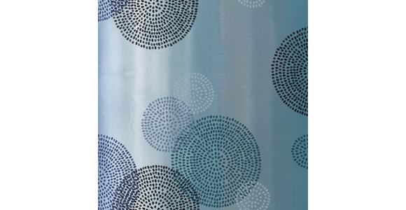 Bettwäsche 140x200 cm Rebecca Baumwolle Blau Kreise - Blau, ROMANTIK / LANDHAUS, Textil (140/200cm) - James Wood