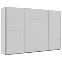 Schwebetürenschrank Feldkirch 315 Normalhöhe - Hellgrau, MODERN, Holzwerkstoff (315/210/62cm)