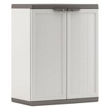 Kunststoffschrank Jolly Niedrig 68/85/39 - Anthrazit/Hellgrau, KONVENTIONELL, Kunststoff (68/85/39cm) - Keter
