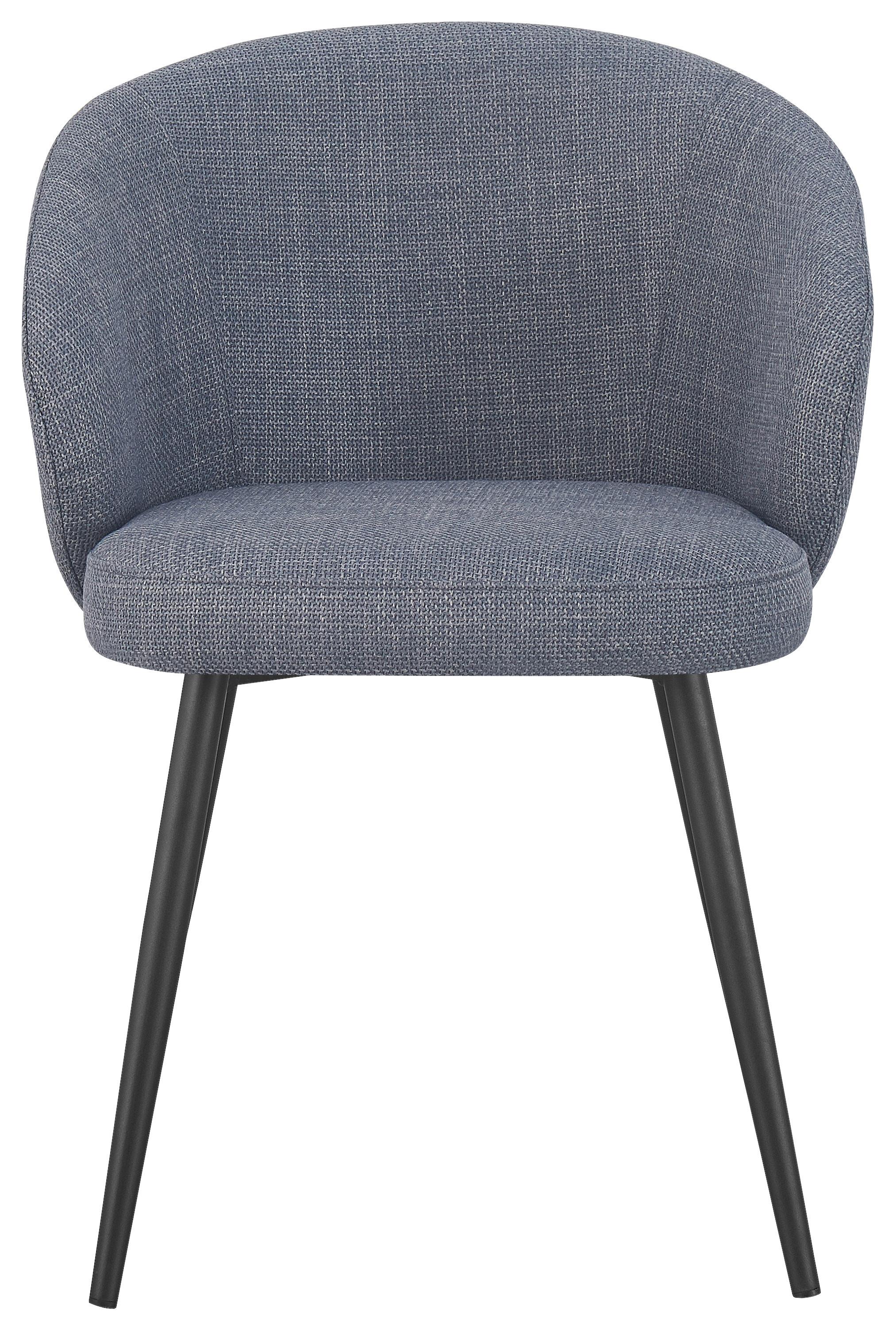 STOLIČKA NALA - čierna/sivá, Lifestyle, kov/textil (57/76/60cm) - Mömax
