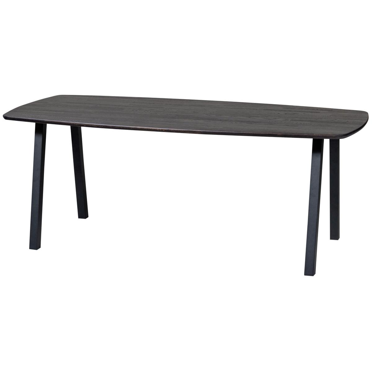 TISCHGESTELL Tablo Schwarz B: 79cm - Schwarz, MODERN, Metall (79/72/10cm) - Livetastic
