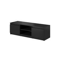 Lowboard Dingo 120 Schwarz B: 120cm - Schwarz, Design, Holzwerkstoff (120/35,5/38cm) - P & B