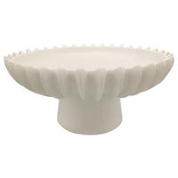 Dekoračná miska FELINE - biela, Konventionell, keramika (26/13,5cm) - Mömax