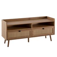 Lowboard Eichefarben Dekor B: 120 cm - Eichefarben, Design, Holzwerkstoff (120/56/39cm) - MID.YOU