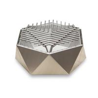 Tischgrill Tablatop Grill Es - Edelstahlfarben, Basics, Metall (37/17/37cm)