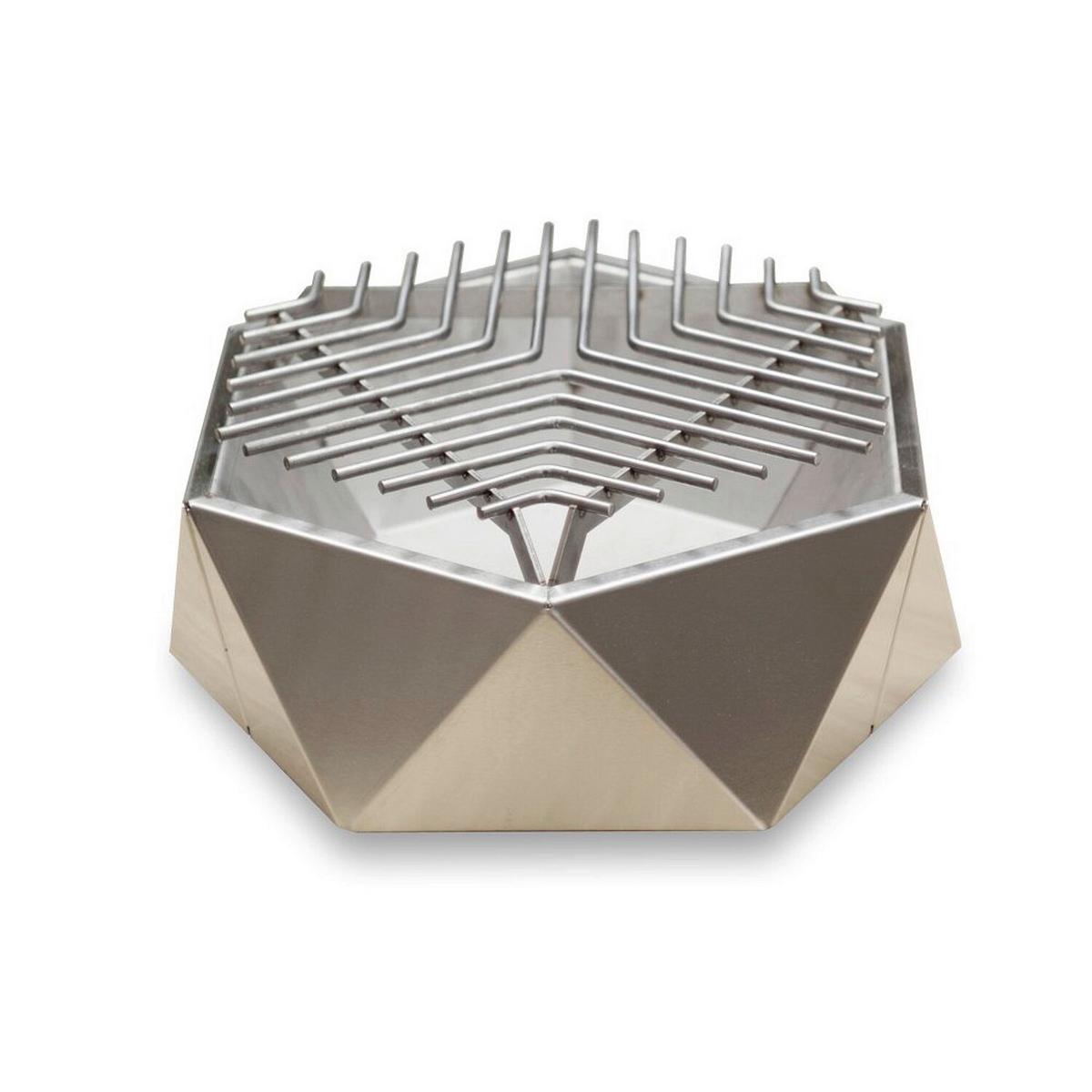 Tischgrill Tablatop Grill Es - Edelstahlfarben, Basics, Metall (37/17/37cm)