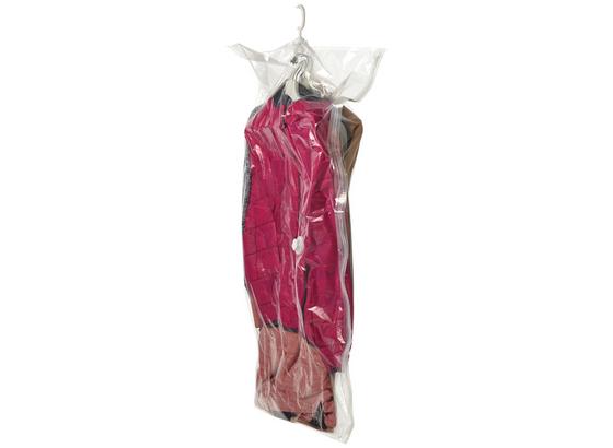 Vakuum-Aufbewahrungsbeutel Kleidersack Easy - Transparent, Kunststoff - Homezone Vakuum-Aufbewahrungsbeutel Kleidersack Easy - Transparent, Kunststoff - Homezone