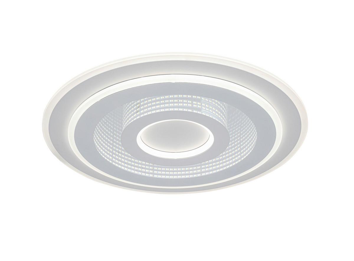 STROPNÍ LED SVÍTIDLO BIRTU - bílá, Moderní, kov/plast (49/4,3cm) - Mömax