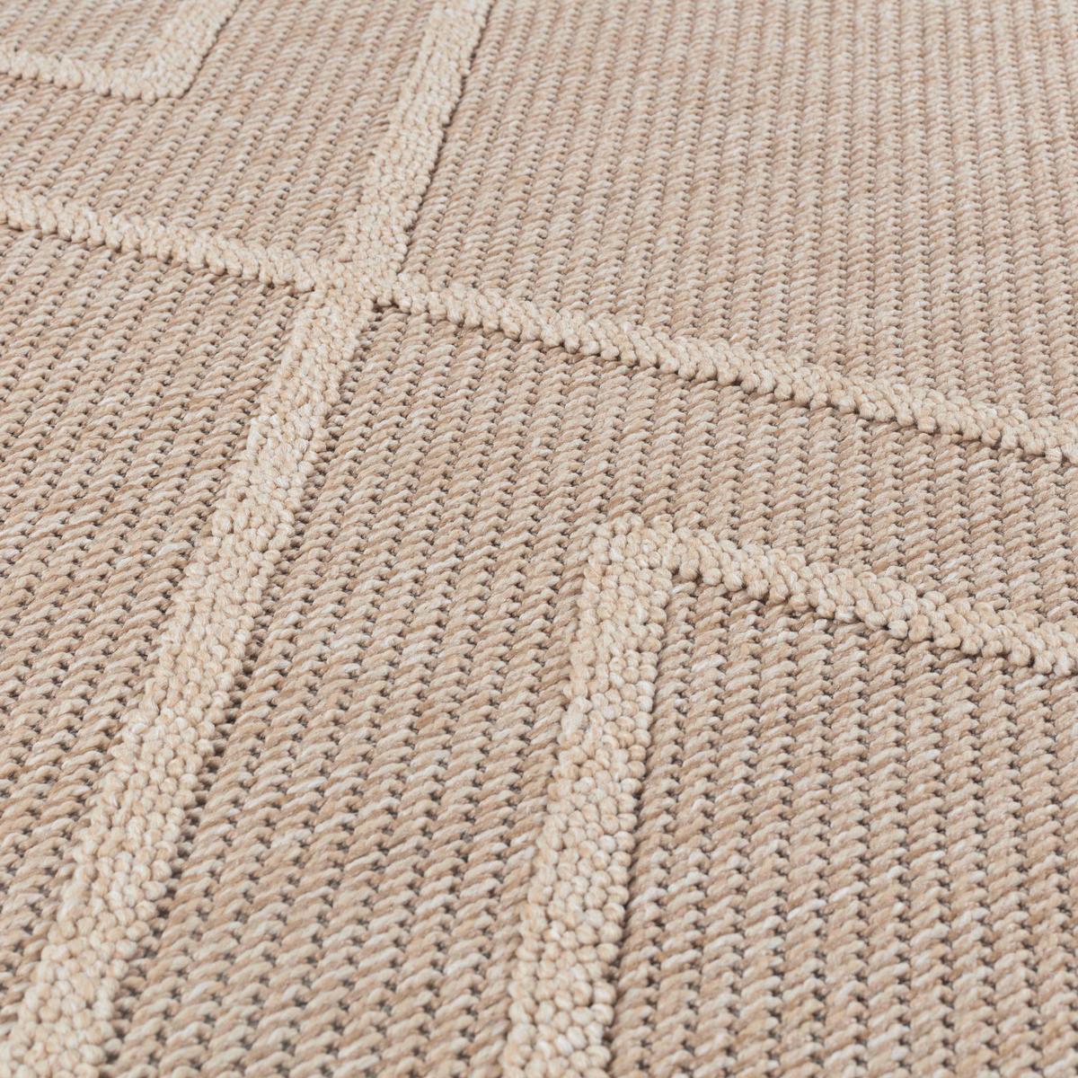 Läufer Patara - Beige, Design, Textil (80/250cm) - Novel