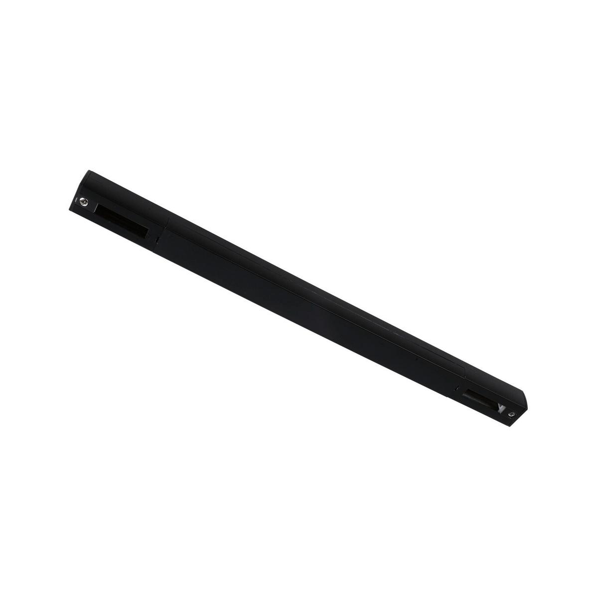 Schienensystem-Einspeiser 95669 Urail Zb Mittelein. - Schwarz, Basics, Kunststoff (30,4/1,8/2,1cm) - Paulmann