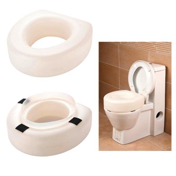 WC-Sitzerhöhung Weiss - Weiß, Basics, Kunststoff (39,9/38,7/15,6cm)