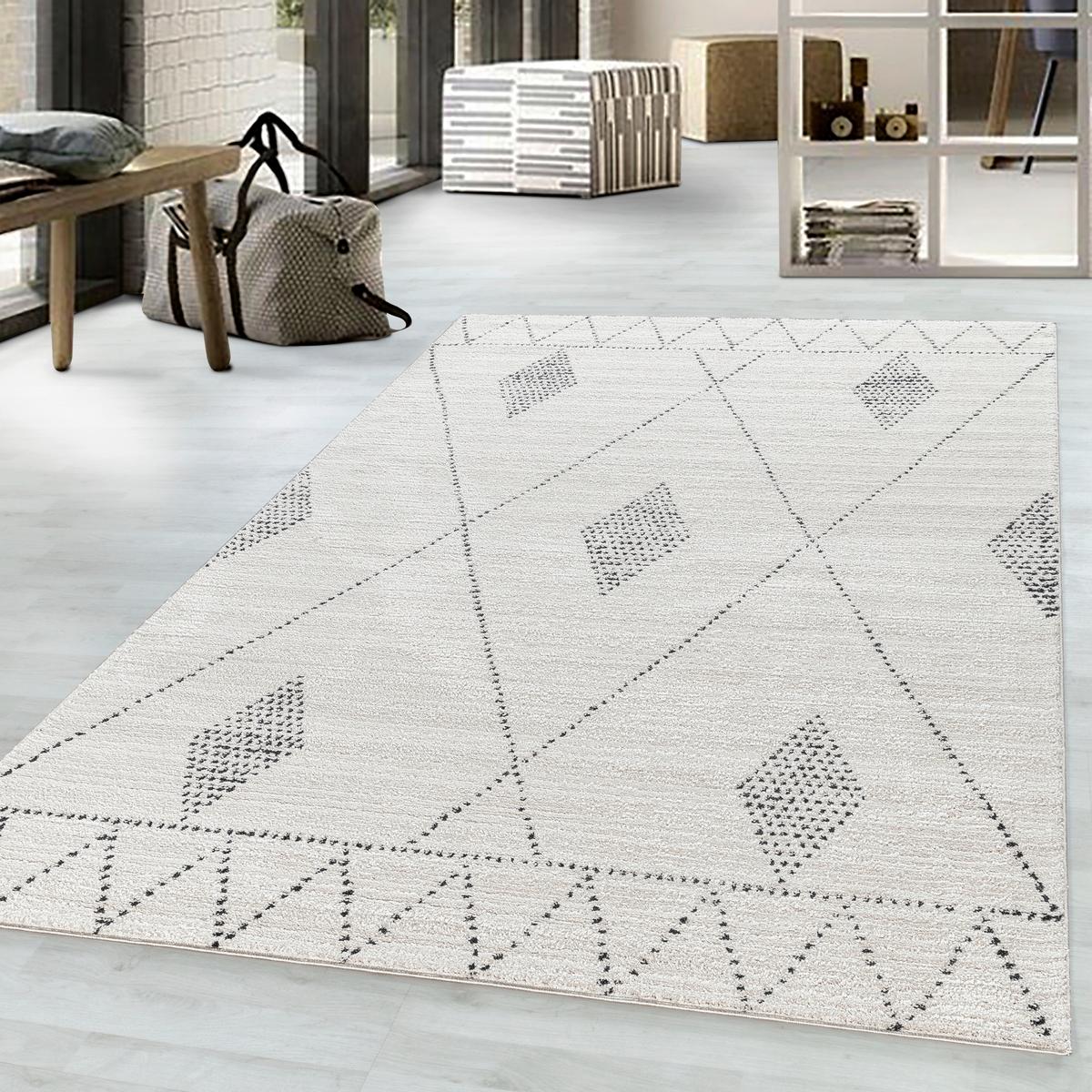 Läufer Tasa - Creme, Design, Textil (80/250cm) - Novel