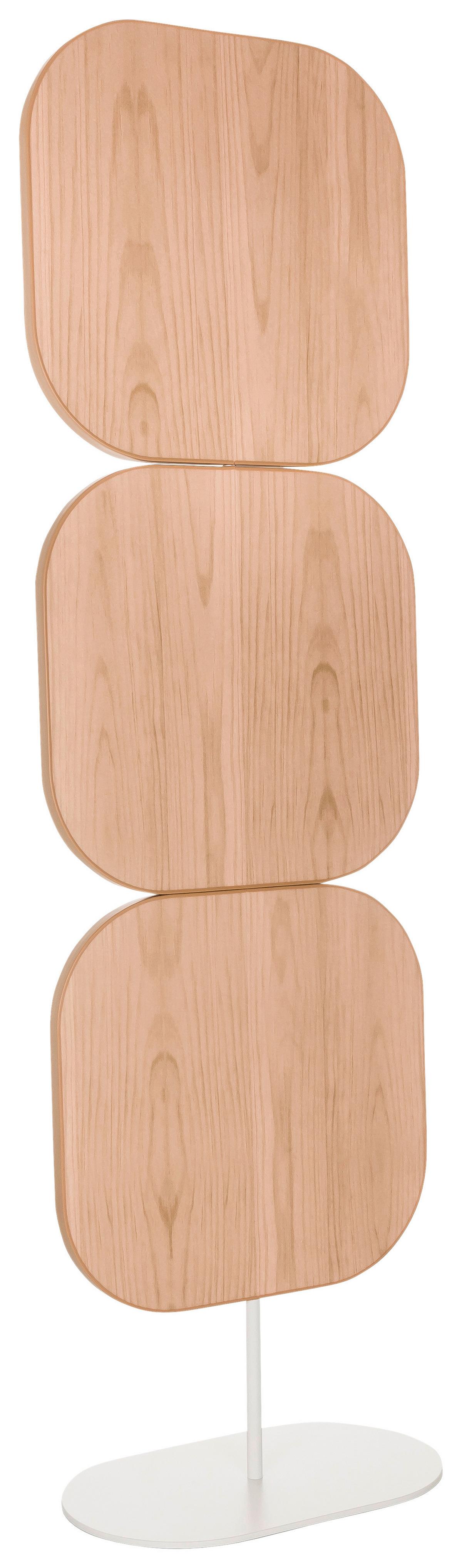 Trennwand Flexmiut W - Beige, Basics, Kunststoff/Metall (50/175/30cm) - MID.YOU
