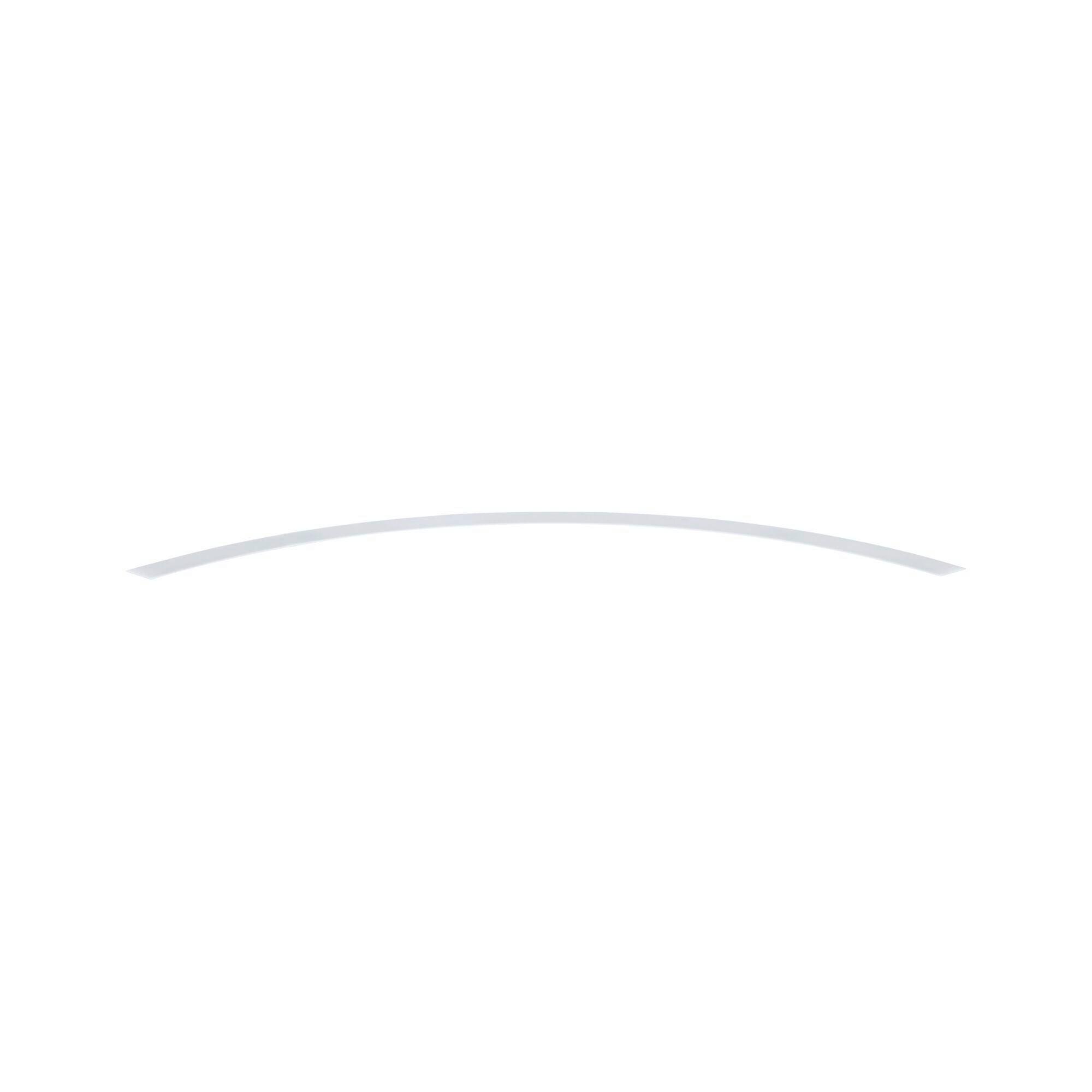 Schienensystem-abdeckschiene Linion Chromfarben B: 3,6 Cm - Chromfarben, Basics, Kunststoff (78,6/3,6/0,1cm) - Paulmann