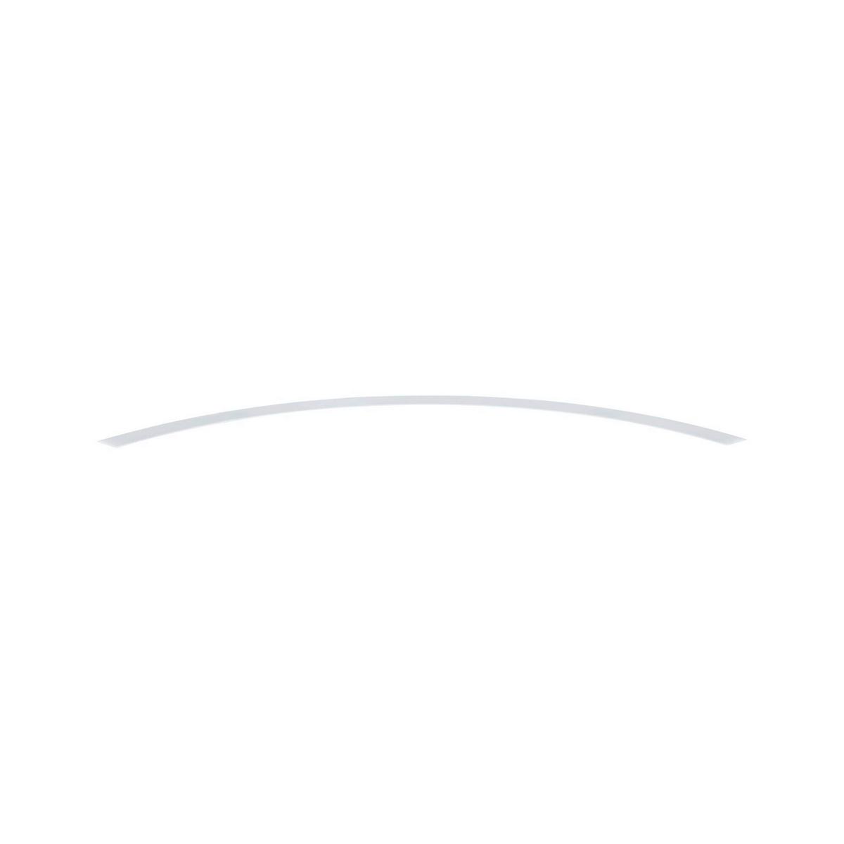 Schienensystem-abdeckschiene Linion Chromfarben B: 3,6 Cm - Chromfarben, Basics, Kunststoff (78,6/3,6/0,1cm) - Paulmann