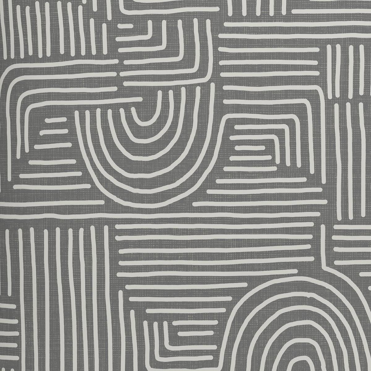 Bettwäsche 140x200 cm Doris Renforce, Grau - Grau, MODERN, Textil - Luca Bessoni