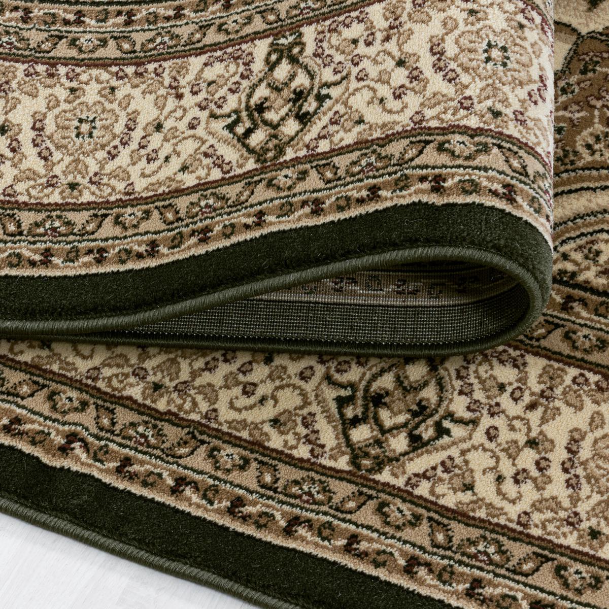 Orientalischer Webteppich Grün Kashmir 120x170 cm - Grün, LIFESTYLE, Textil (120/170cm)