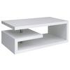 Couchtisch Glimp Coffee Table - Weiß, Design, Holzwerkstoff (120/60/45cm)