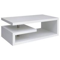 Couchtisch Glimp Coffee Table - Weiß, Design, Holzwerkstoff (120/60/45cm)