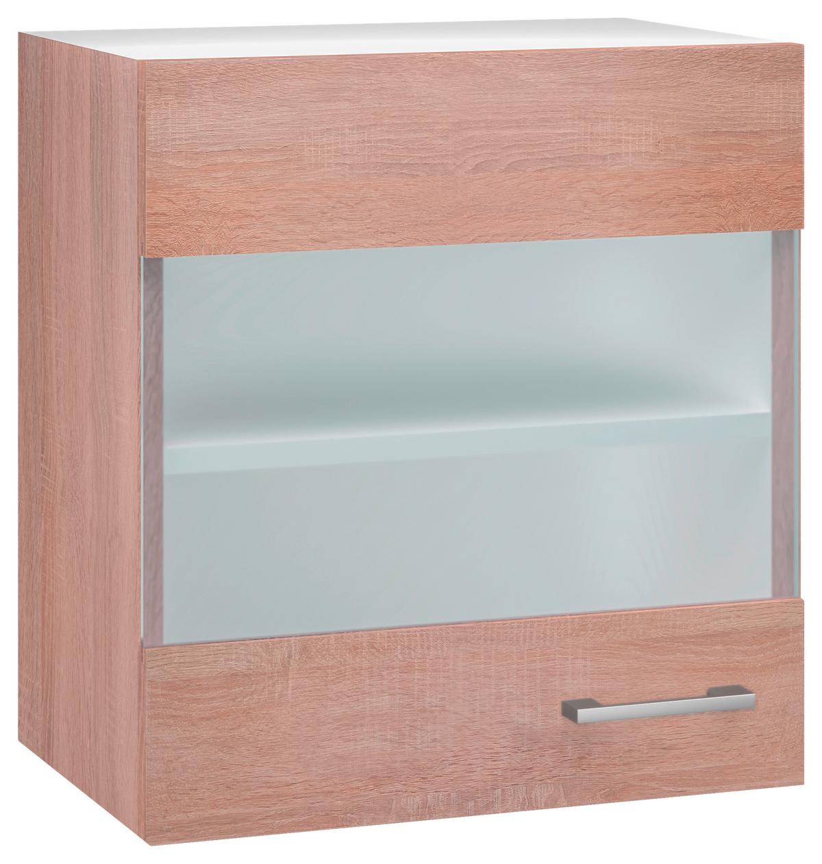 KUCHYŇSKÁ HORNÍ SKŘÍŇKA SAMOA  HG 50 - bílá/Sonoma dub, Konvenční, kompozitní dřevo/plast (50/54,8/32cm)