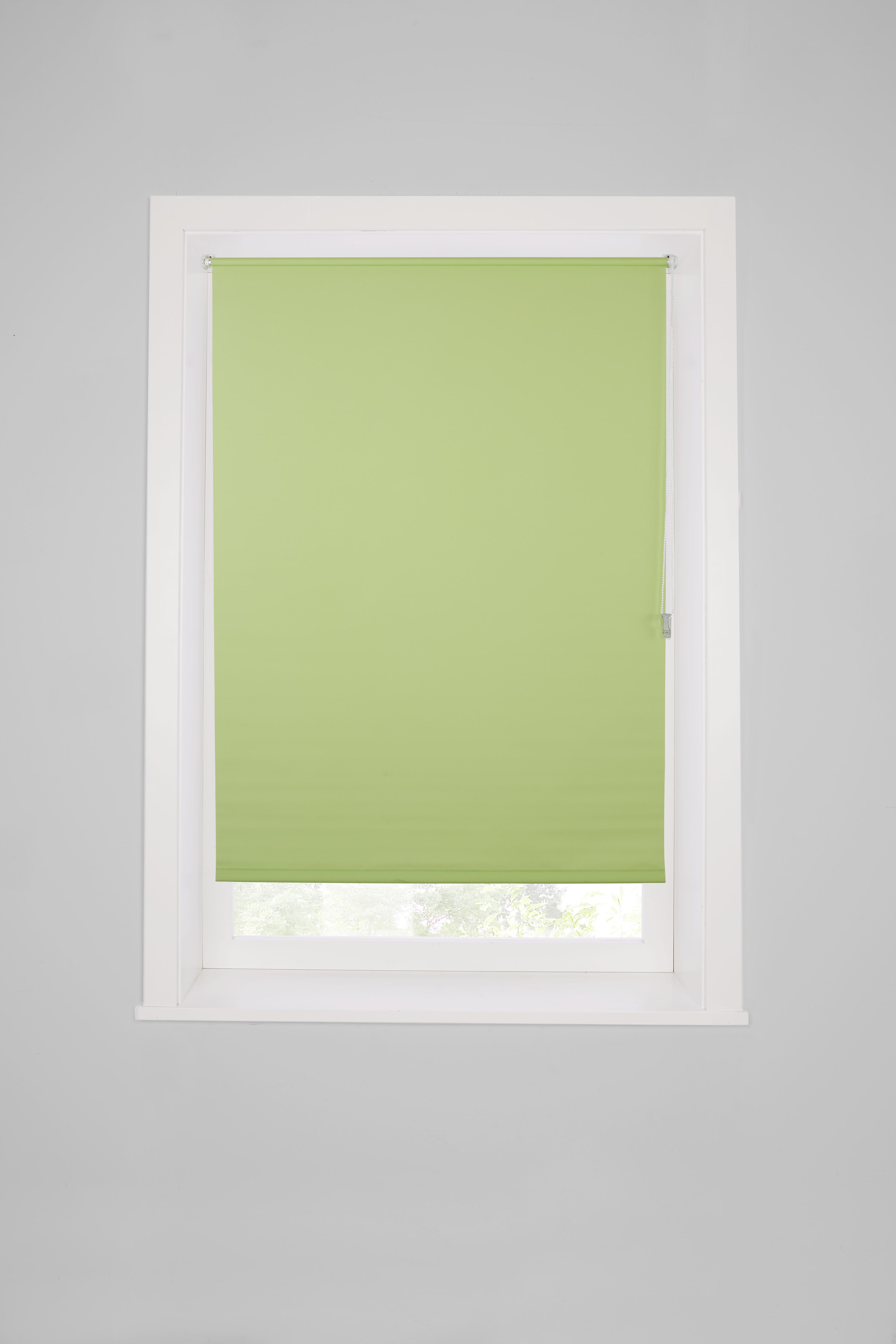 Rollo Helene - Grün, MODERN, Textil (120/150cm) - Luca Bessoni