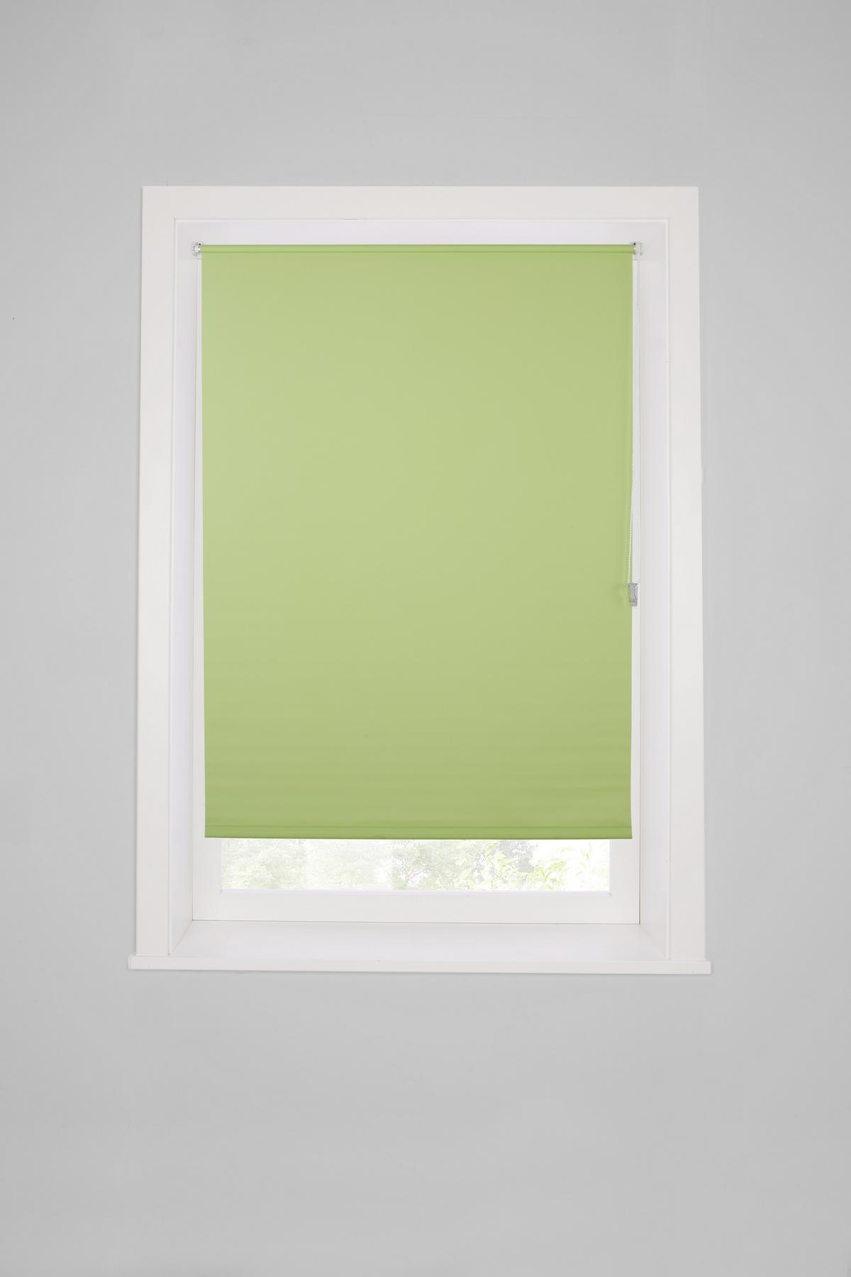 Rollo Helene - Grün, MODERN, Textil (120/150cm) - Luca Bessoni