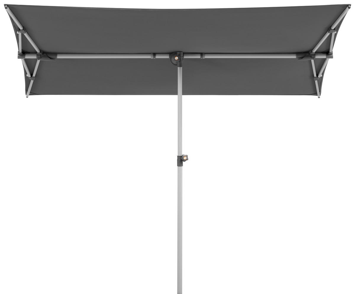 Ampelschirm Novara BxHxT: 190x188x140 cm Anthrazit - Anthrazit, Basics, Textil/Metall (190/188/140cm) - Schneider