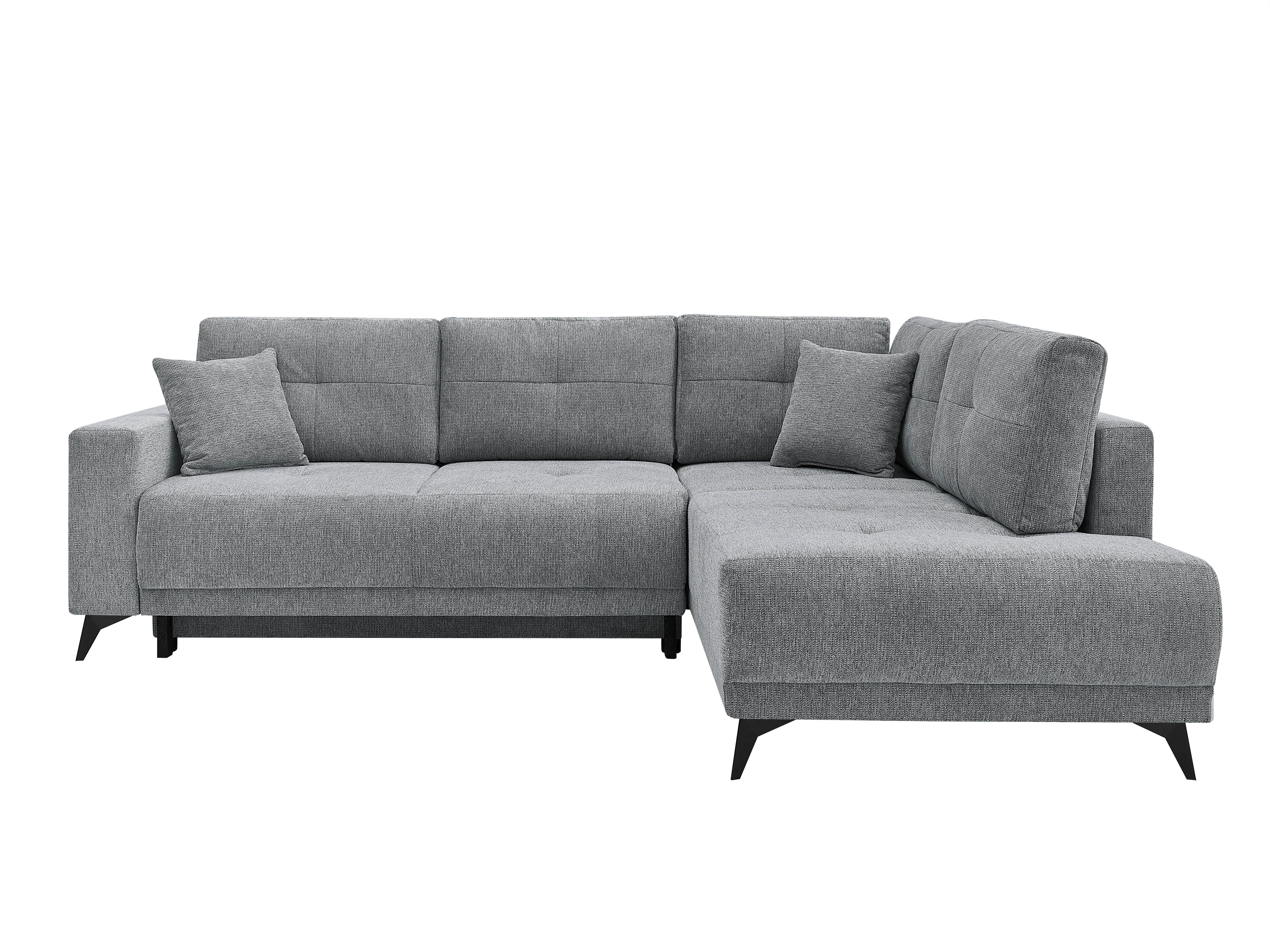 Ecksofa Texas Recr-Rechts Grau