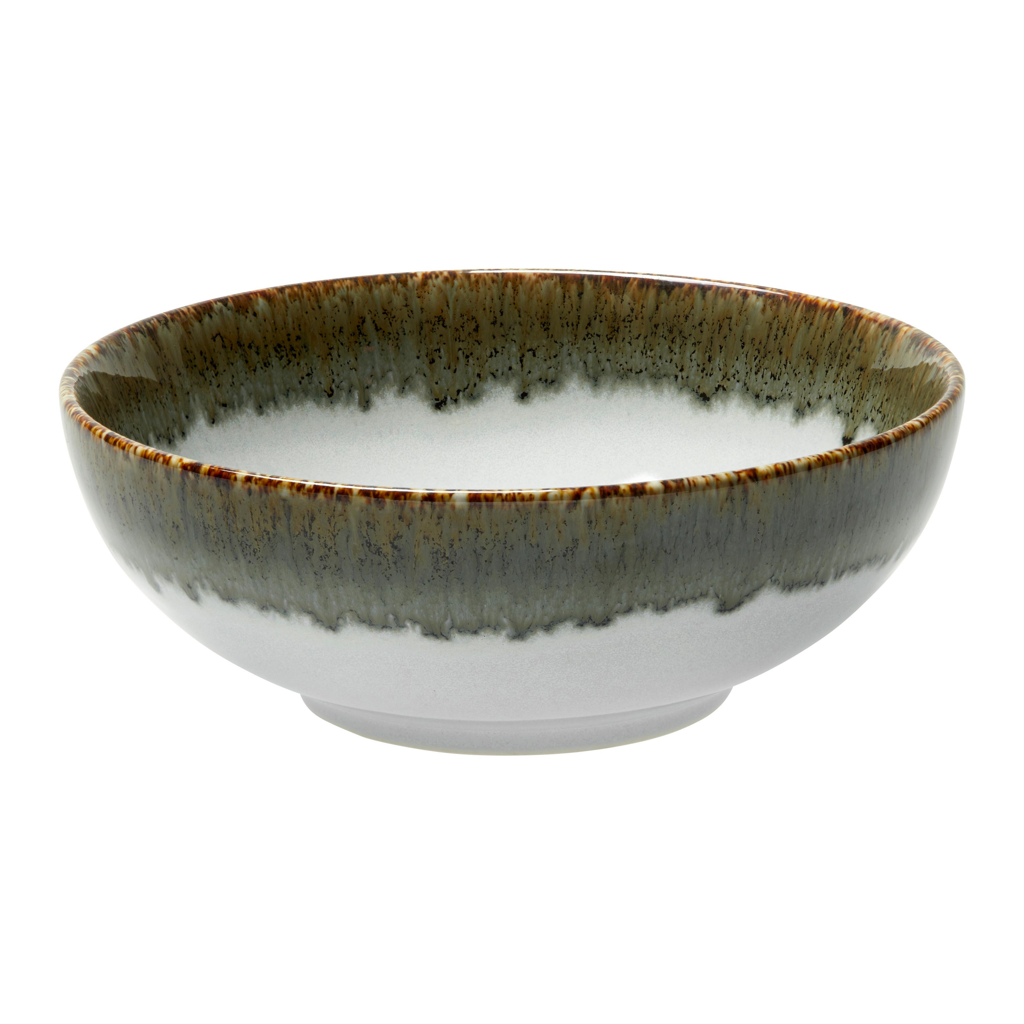 Miska na müsli CASCADE - šedá, Moderní, keramika (16,5/6cm) - Creatable