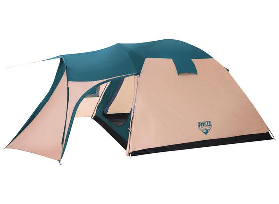 Zelt Pavillo Hogan X5 Tent - Blau/Creme, MODERN, Kunststoff/Textil (505/305/200cm) - Bestway Zelt Pavillo Hogan X5 Tent - Blau/Creme, MODERN, Kunststoff/Textil (505/305/200cm) - Bestway