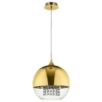 Pendelleuchte Fermi - Goldfarben, Basics, Glas/Metall (30/28/30cm) - MAYTONI