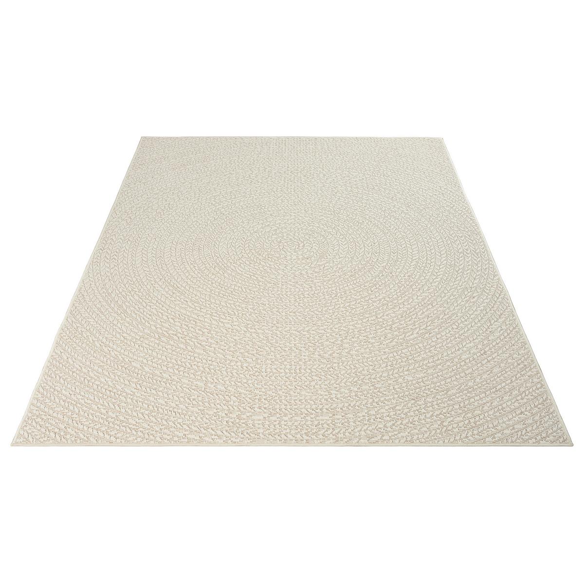 Webteppich Kenzy 5004 167-Cream - Creme, Basics, Textil (80/150cm)