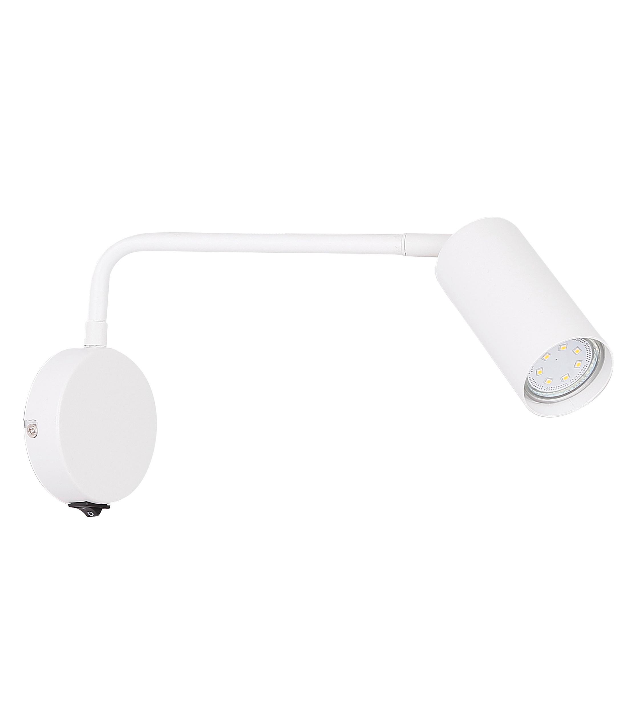 Wandleuchte 21-76823 - Weiß, Design, Metall (8/31/15cm)