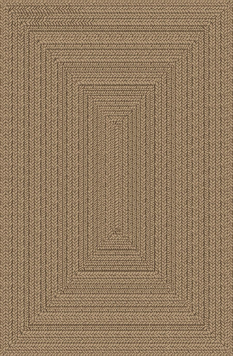 Outdoorteppich Kenzy - Naturfarben, KONVENTIONELL, Textil (60/90cm)