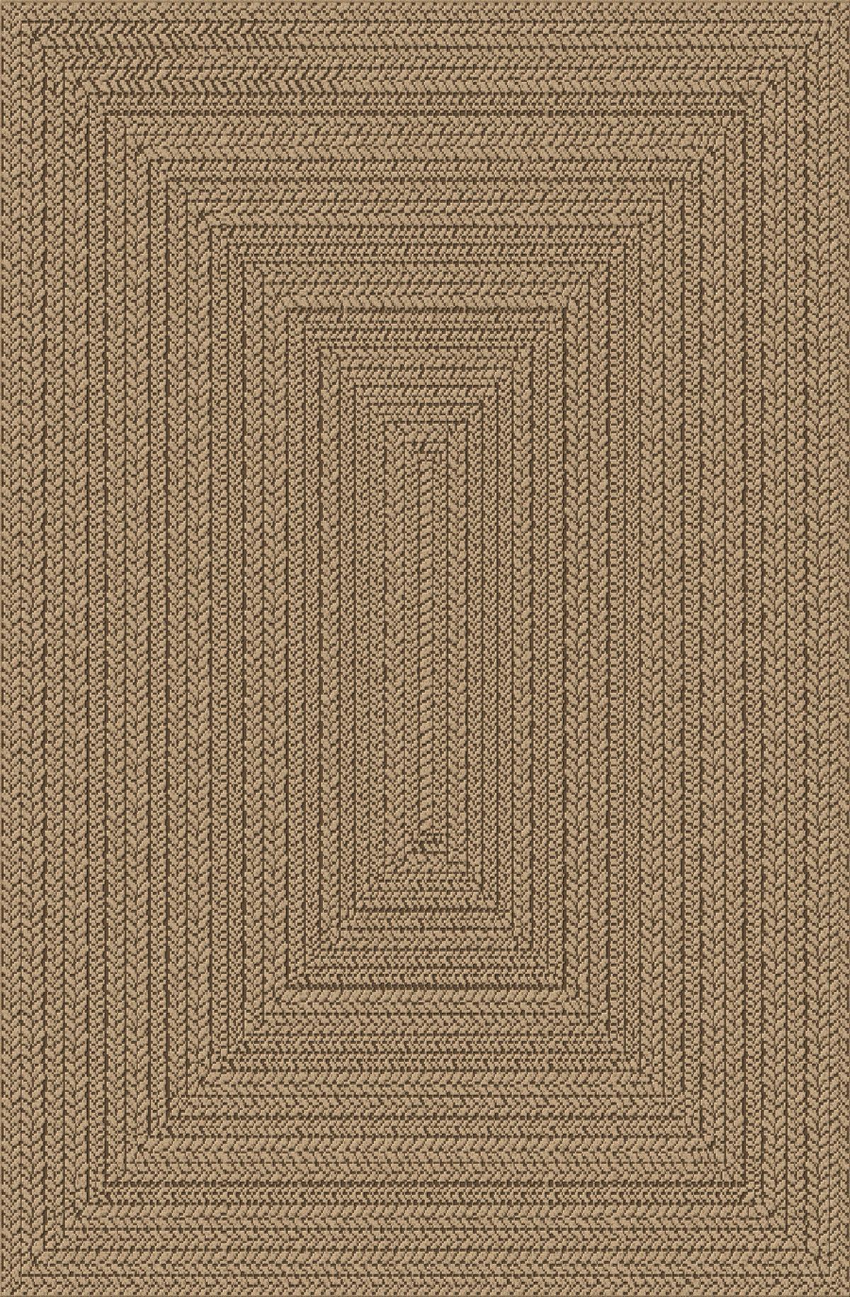 Outdoorteppich Kenzy - Naturfarben, KONVENTIONELL, Textil (160/230cm)