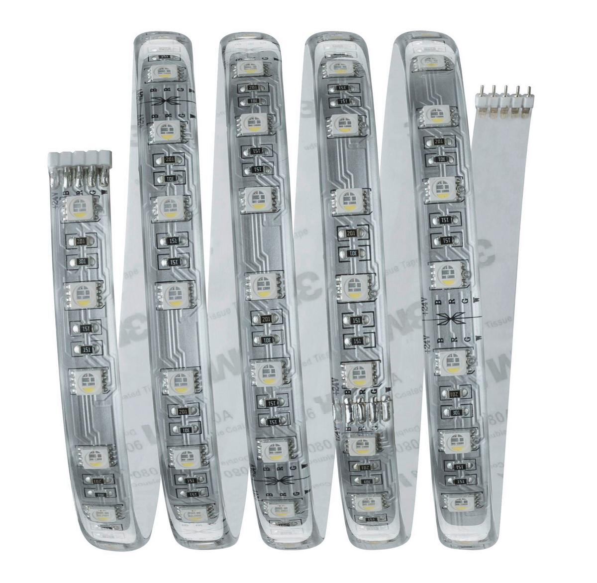 Led-streifen Max Farbwechsler L: 1,50 M - Silberfarben, Design, Kunststoff (150/1,25/0,3cm) - Paulmann