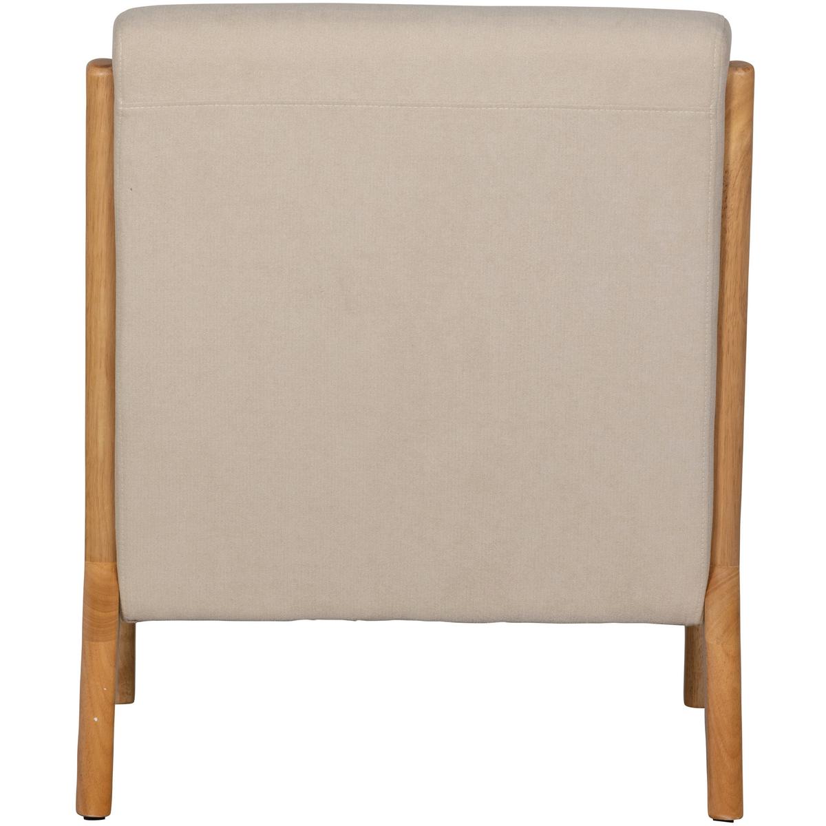 Sessel Mark Naturfarben B: 67cm - Naturfarben, Design, Holz/Textil (67/75/82cm) - Livetastic