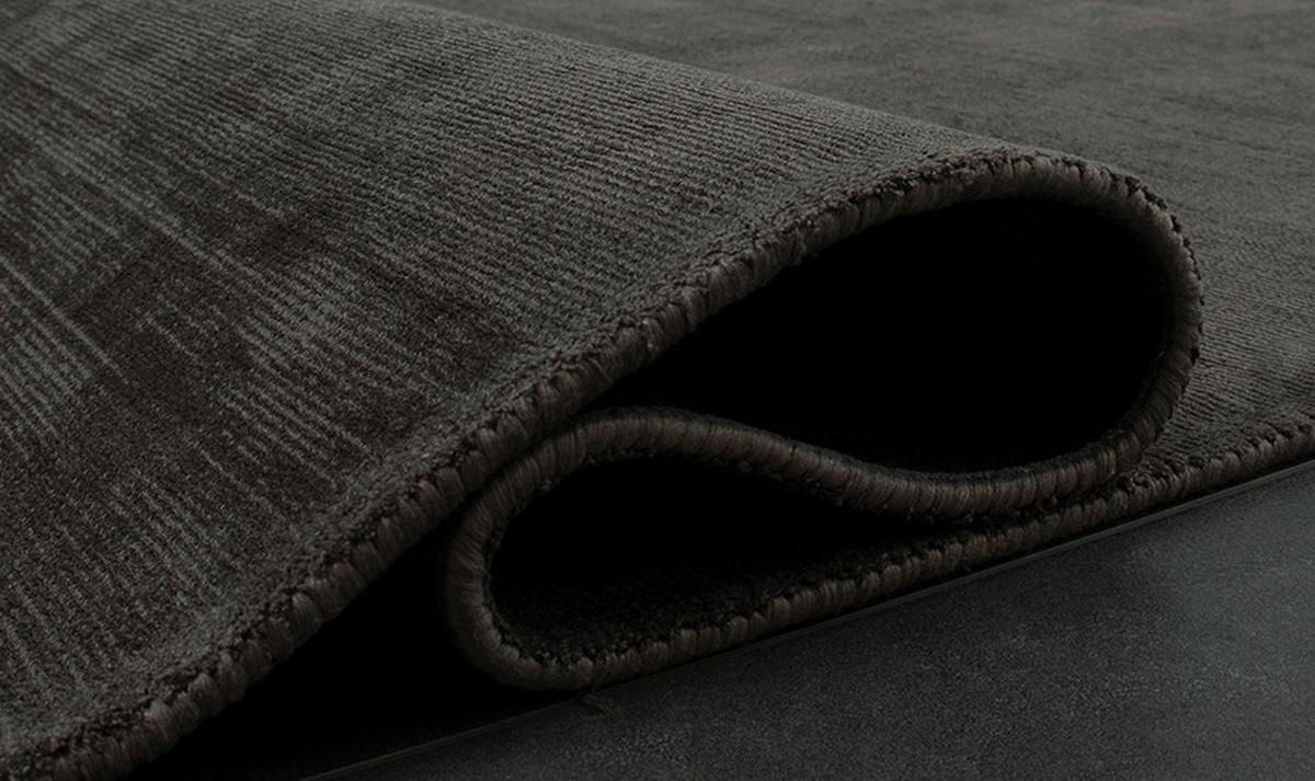 Webteppich Arte 2080 996-Anthracite - Anthrazit, Basics, Textil (80/150cm)